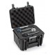 B&W Valise Type 2000 Noire 6 micros 2000/B/6MC