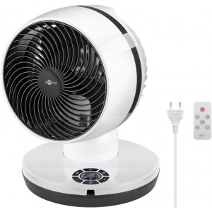 Ventilateur de Sol 3D de 9 Pouces avec Télécommande et Minuterie