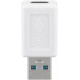 USB 3.0 SuperSpeed ​​Adaptateur USB-A à USB-C™, blanc