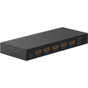 Commutateur HDMI™ 4 sur 1 avec Sortie Audio (4K @ 60 Hz)