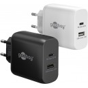 Chargeur Rapide Double USB-C™ PD GaN (45 W) noir